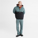 Timberland progressive utility duck canvas pullover puffer jacket