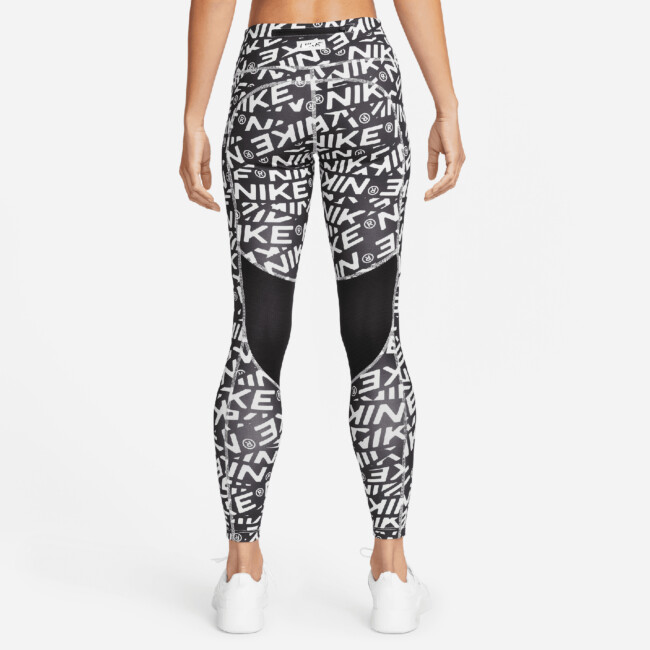Nike fast women's mid-rise allover print leggings Shorts