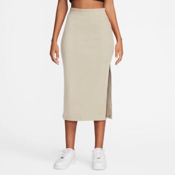 Nike sportswear chill knit women's ribbed midi skirt | Skirts and