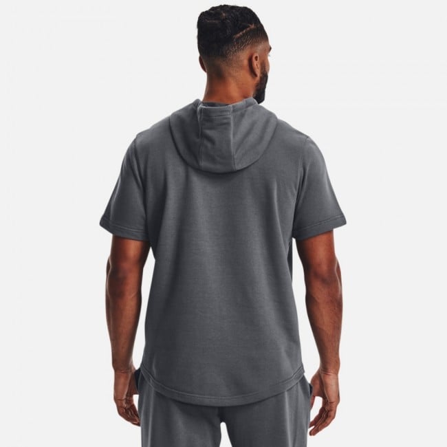 Men s ua speckle outlet terry short sleeve hoodie