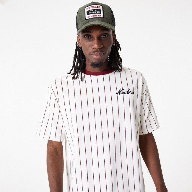 NEW ERA JERSEY PINSTRIPE WHITE