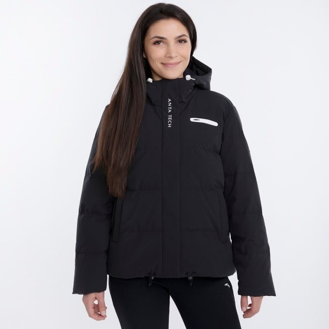 anta long down jacket