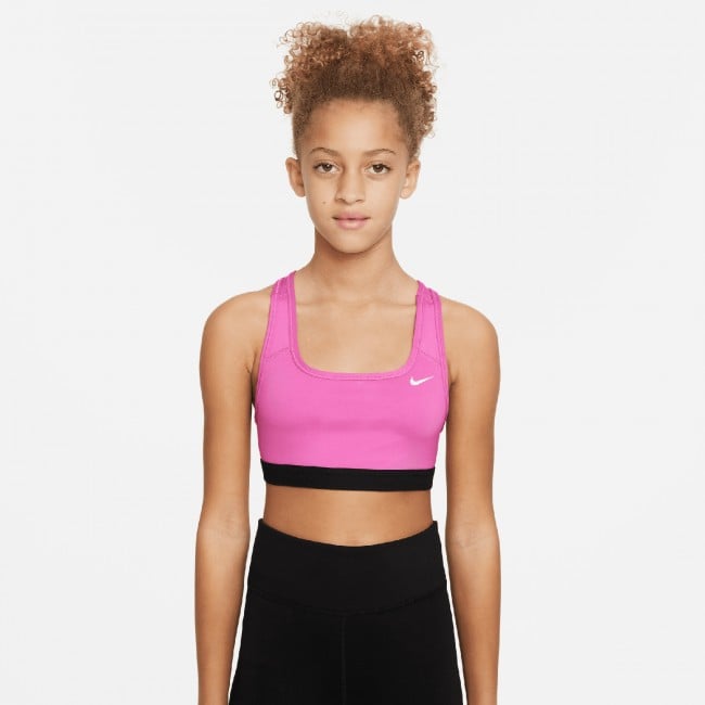 Nike swoosh big kids' girls' sports bra, Sports bras