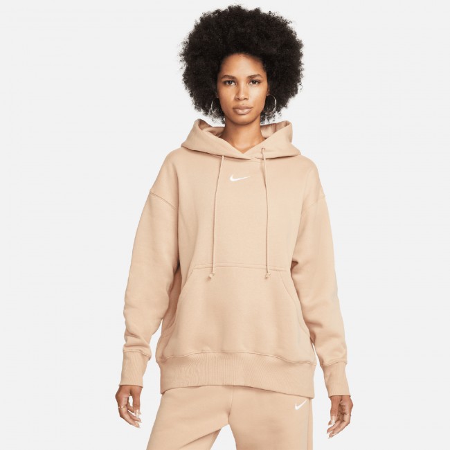 beige nike hoodie womens