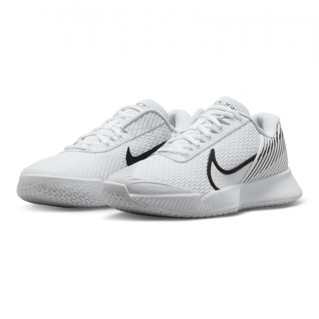 Nike women's flare tennis shoes hot sale white and black