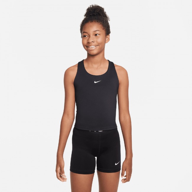 Nike dri-fit swoosh big kids' girls' tank sports bra