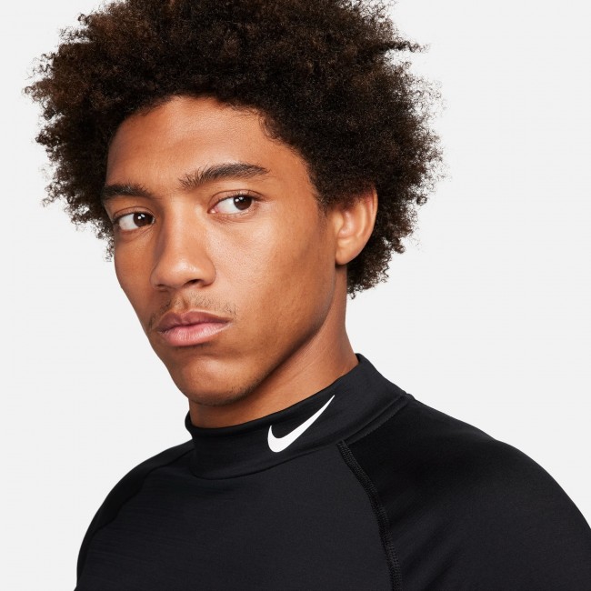 Nike pro men s dri fit warm long sleeve fitness mock Baselayer