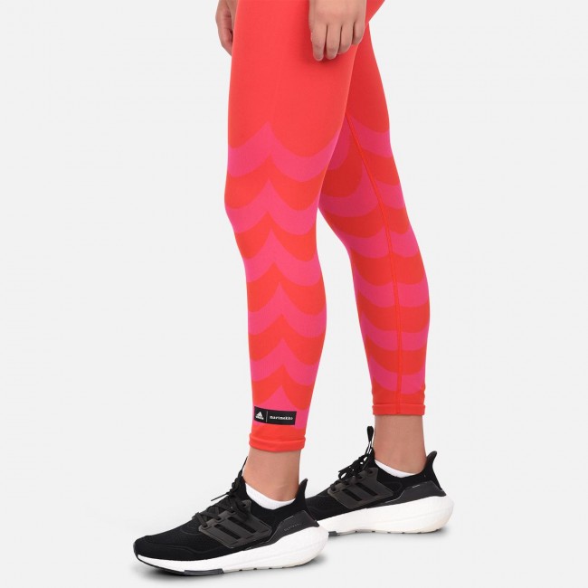 Black adidas Womens Q3 AK Marimekko Aeroknit 7/8 Leggings - Get The Label