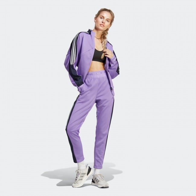 Womens purple hot sale adidas tracksuit