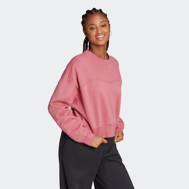 Adidas women's 2024 pink sweatshirt