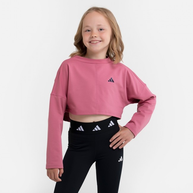 Girls on sale adidas sweatshirts