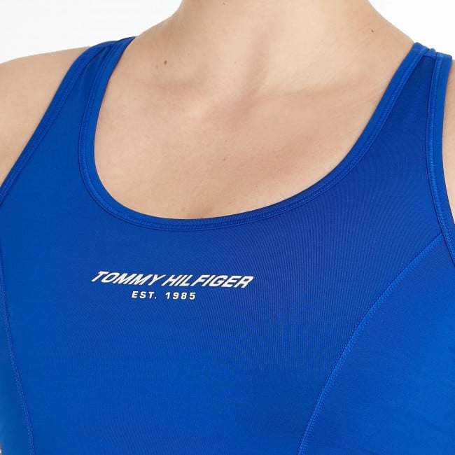 Tommy hilfiger women's essential logo mid intensity bra, Sports bras