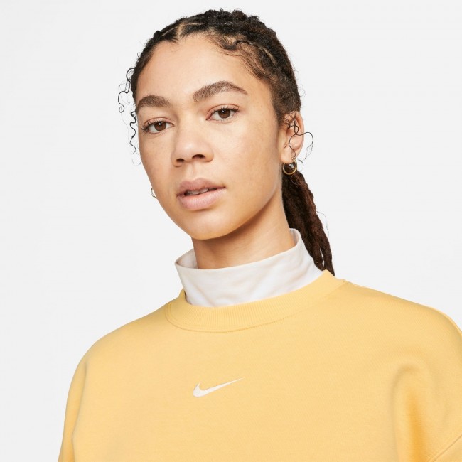 Yellow nike crewneck on sale