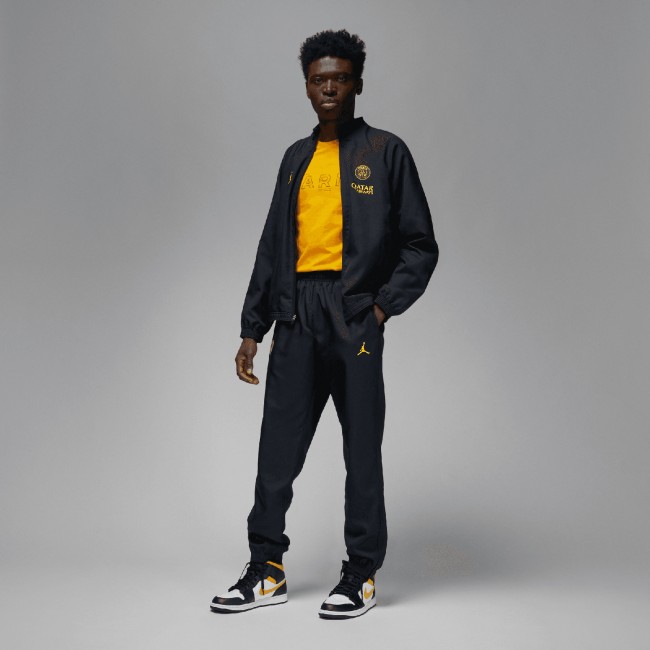 Paris saint germain strike fourth men s jordan dri fit woven soccer tracksuit Tracksuits Sportland Outlet