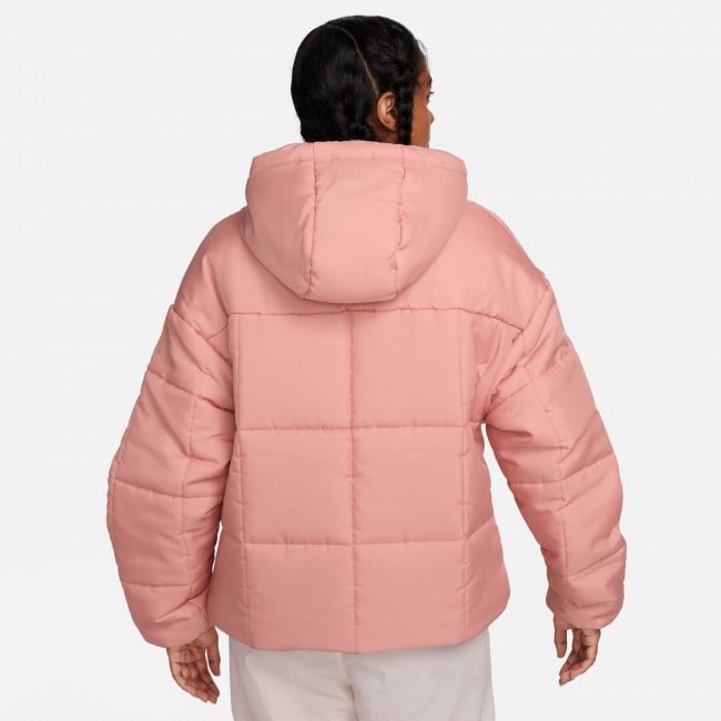Nike women's heavyweight puffer jacket pink outlet