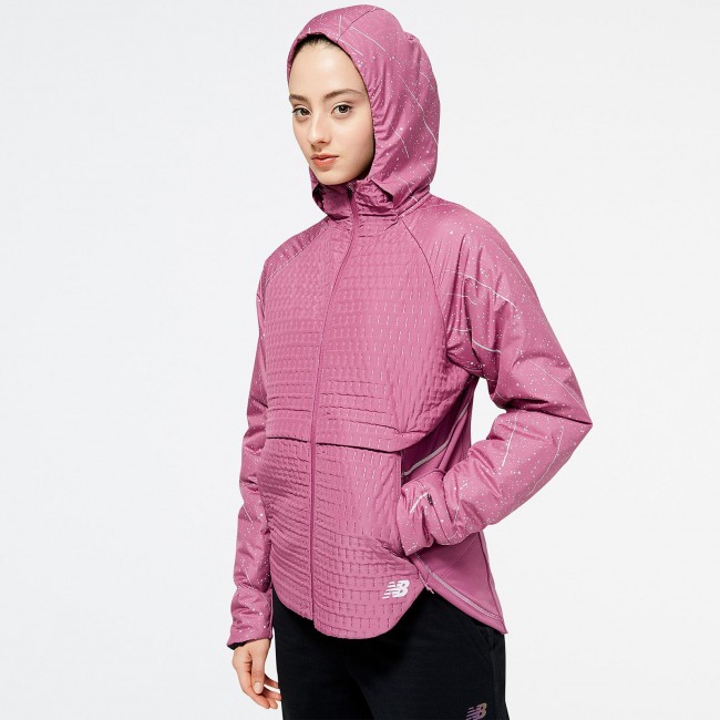 New balance reflective impact run heat jacket Jackets and parkas Sportland Outlet