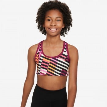 Nike Swoosh Older Kids' (Girls' Reversible Sports Bra Purple • Price »